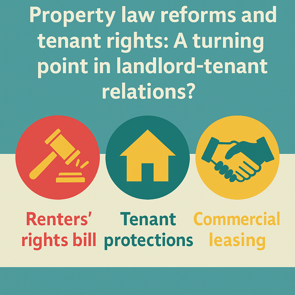 Property Law Reforms and Tenant Rights: A Turning Point in Landlord-Tenant Relations?